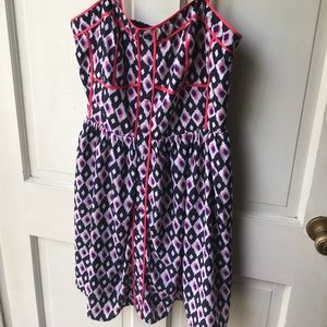 Vintage Inspired Patterned Dress